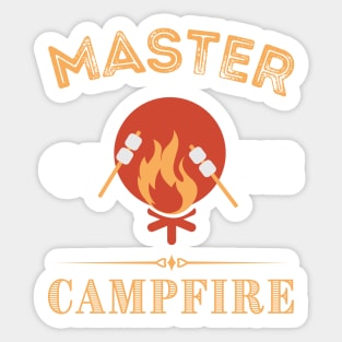Master Of The Campfire Sticker